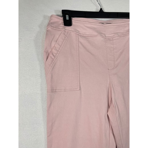 Soho Apparel Ltd. Pink Casual Pants Stretch Career Trousers Women's L - Picture 9 of 9